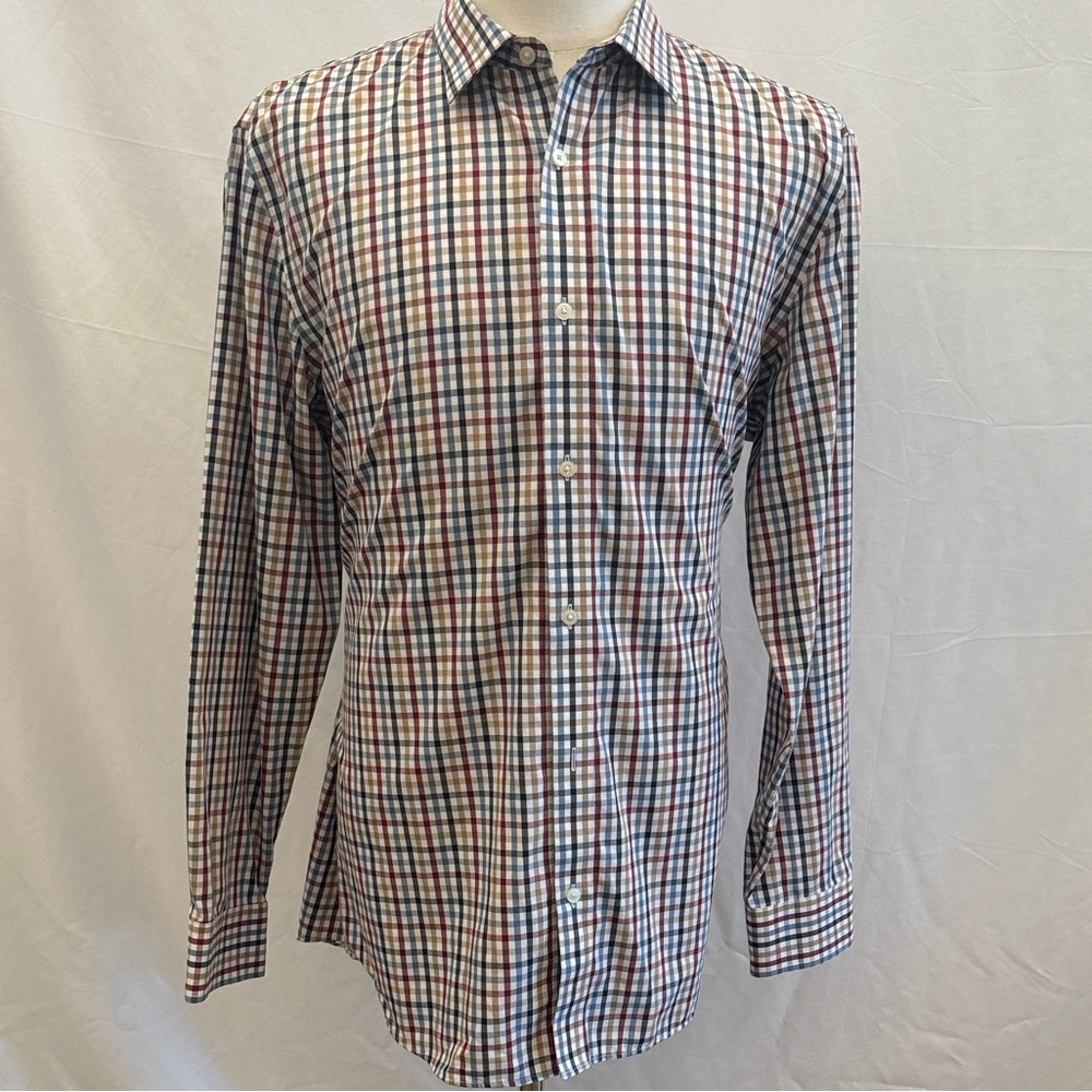 Banana Republic Checkered Button Down Shirt